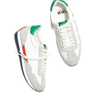 Madewell Old School League Sneakers Suede Lined Unisex W 8.5 / M 7